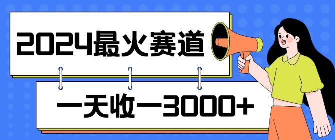 2024年最火赛道揭秘：日入3000+，全平台流量引爆，新手一看就会！-聚财技资源库