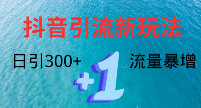 【高效创业秘籍】抖音工具号引流大法4.0，日增300+精准创业粉，新手友好策略解析-聚财技资源库