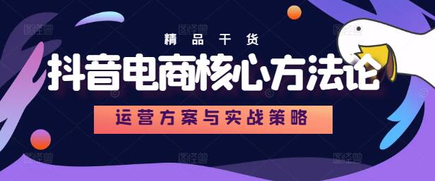 抖音电商成功经营，揭秘核心方法论与实战策略-聚财技资源库