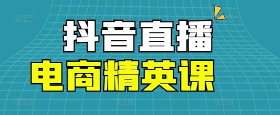 抖音直播电商实战精英培训课程，掌握直播卖货技巧，打造电商爆款！-聚财技资源库